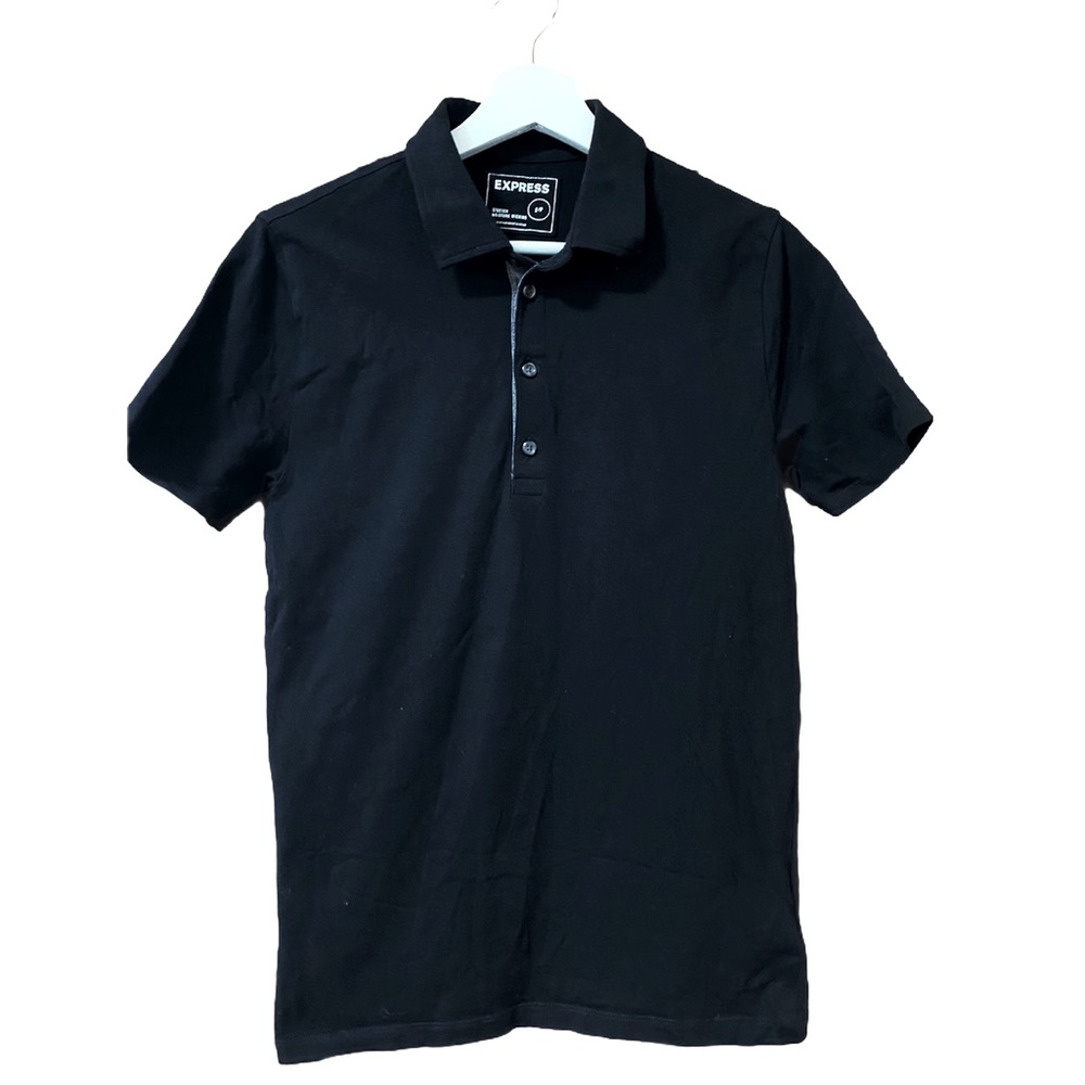 Express Polo Black T-shirt